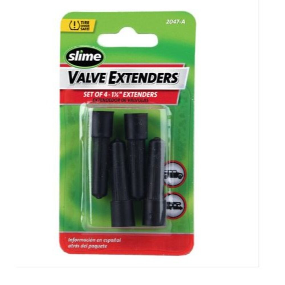 2x Slime Valve Extenders 1.25" Plastic Tire Rim Accessories 2047-A Fast Ship